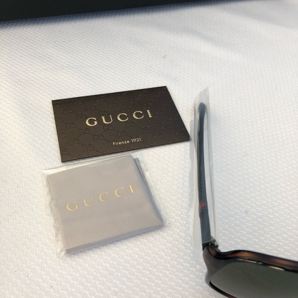 Gucci brown aviator frame sunglasses - Picture 4 of 8